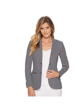 Lauren by Ralph Lauren Nautical Striped Blazer Jacket – Size Medium